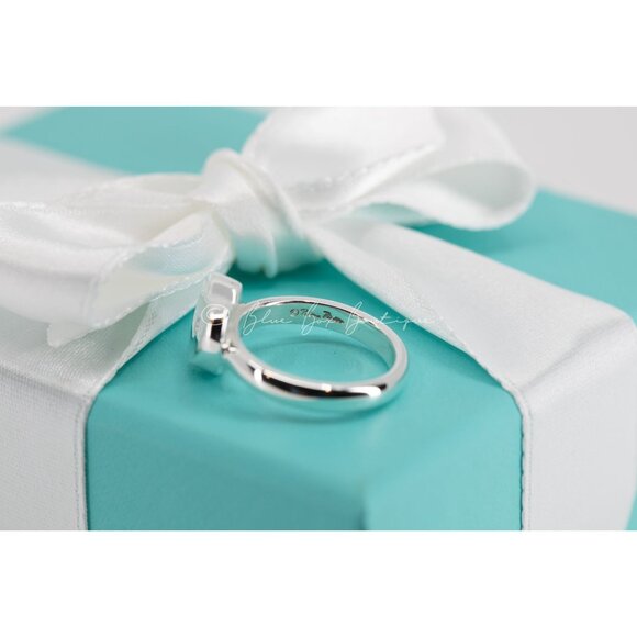 Tiffany & Co. Ring Diamond Paloma Picasso Modern Heart Ring Size 6 - Picture 3 of 7